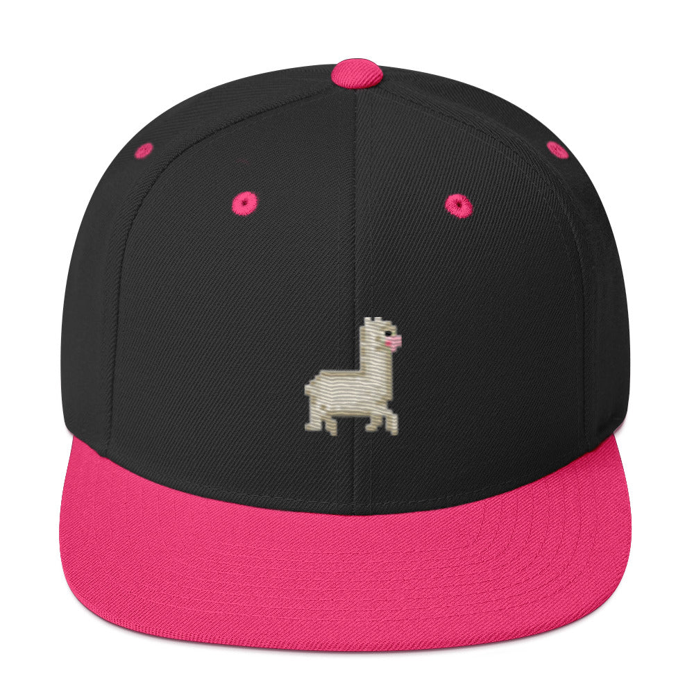 The Llama Snapback Hat