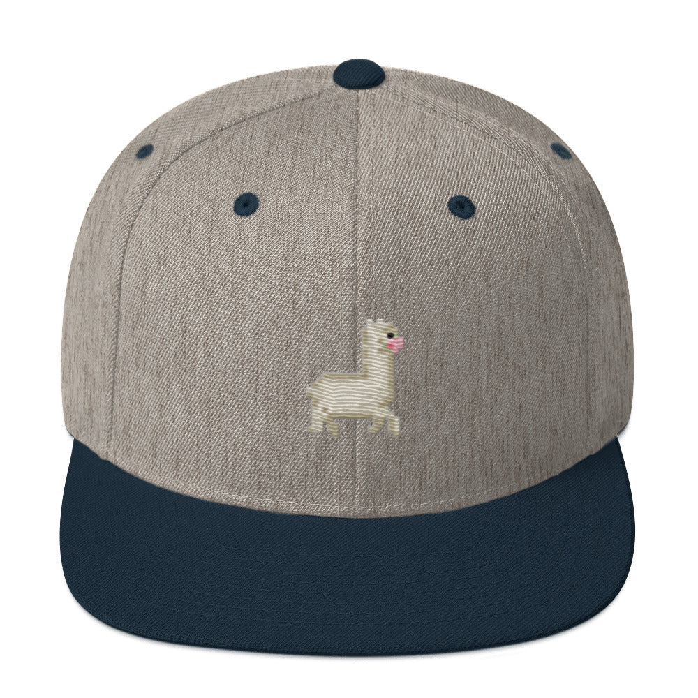 The Llama Snapback Hat