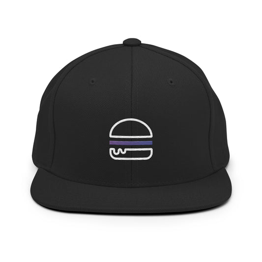 Umami Snapback Hat Black