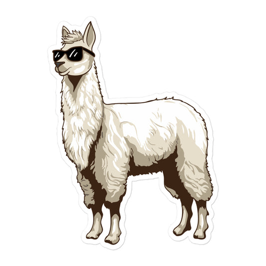 Cool $overeignty Llama Sticker