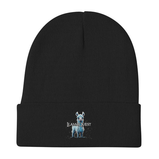 LlamaQuest - Embroidered Beanie