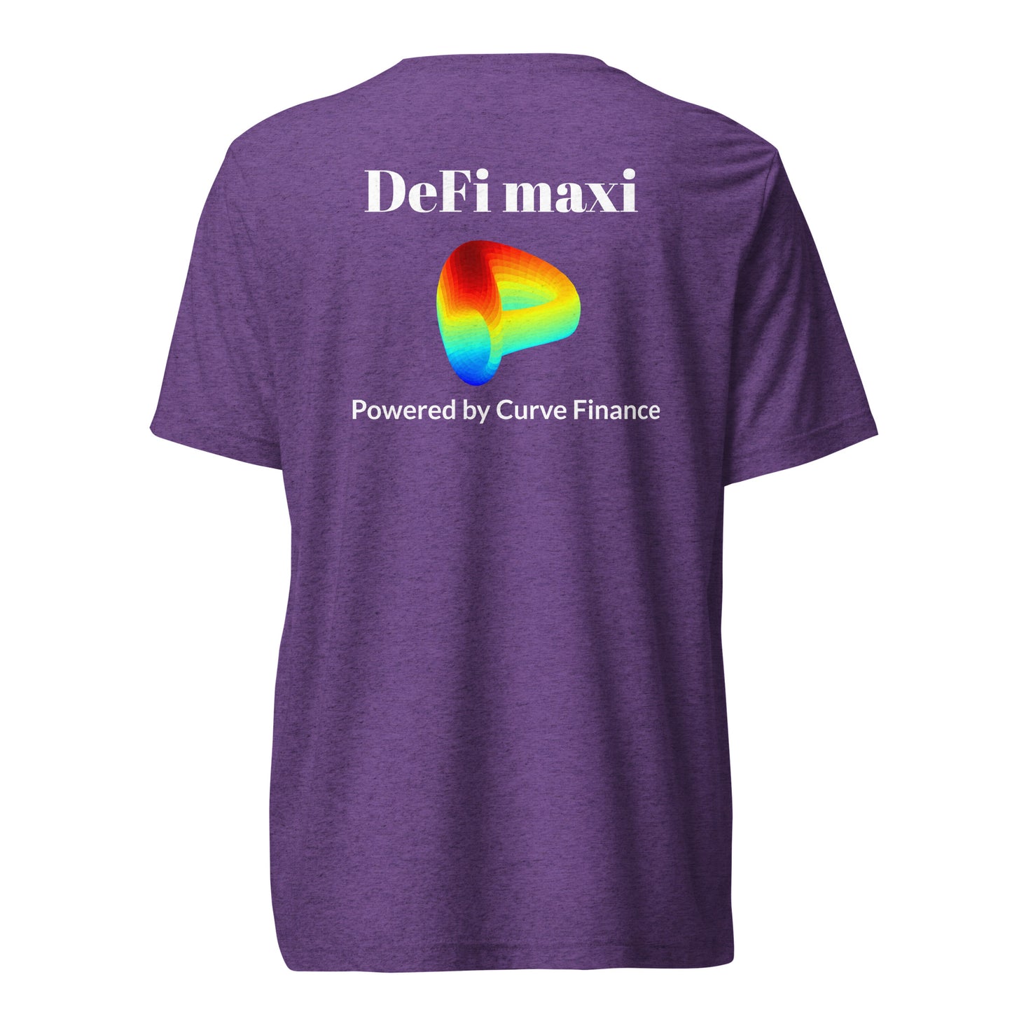Curve Finance DeFi Maxi - Short sleeve t-shirt